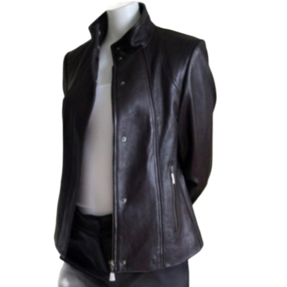 Tonino Lamborghini Leather Jacket NWOT! - Picture 2 of 8